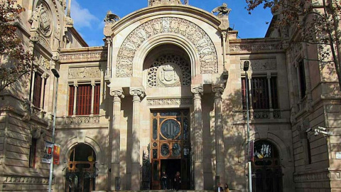 Sede de la Audiencia Provincial de Barcelona. - EFE