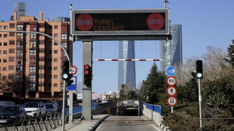 El túnel madrileño de Pío XII.