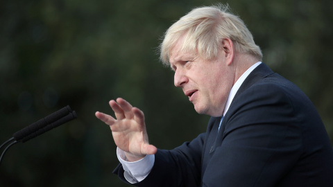 05/09/2019 - El primer ministro británico, Boris Johnson, durante un acto en West Yorkshire. / REUTERS