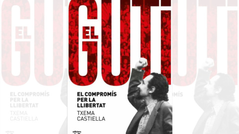 Portada del libro 'El Guti. L'optimisme de la voluntat' de Txema Castiella.