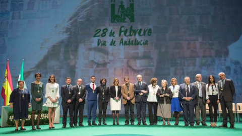 Los premiados de la edición de 2017. Junta de Andalucía