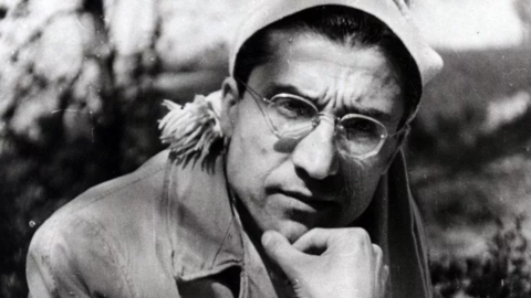 El escritor Cesare Pavese.