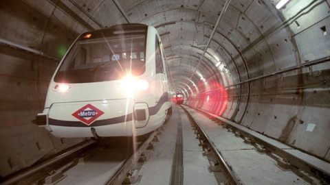 Túnel del Metro de Madrid. E.P.