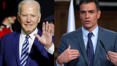 Joe Biden y Pedro Sánchez