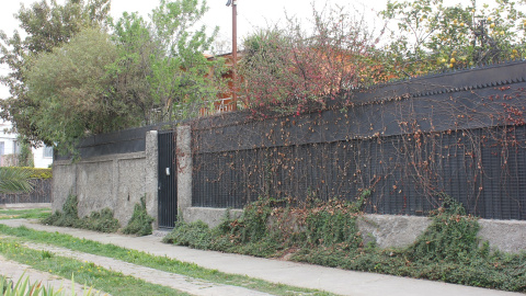 Fachada del centro de tortura de Pinochet contra la mujer. / MERITXELL FREIXAS