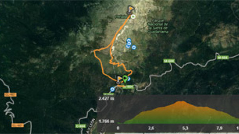 Ruta de subida a Peñalara desde el Puerto de Cotos. WIKILOC