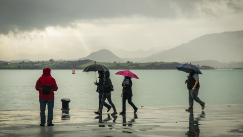 Lluvia en Cantabria