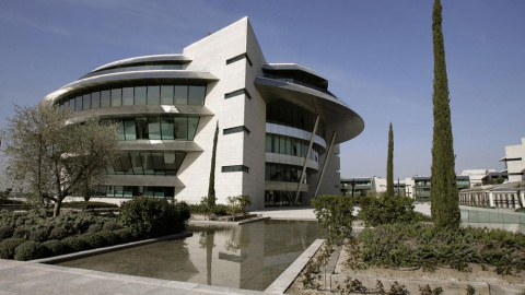 Centro Financiero del Banco Santander Central Hispano en Boadilla del Monte. EFE