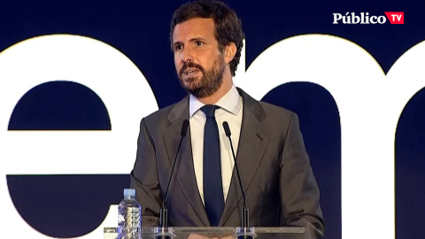 Pablo Casado se desmarca de las palabras de Isabel Díaz Ayuso sobre el rey