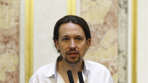 Pablo Iglesias advierte a CDC que han apoyado en el Congreso a quien "quiere encarcelar" a Homs