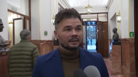 Rufián, prudente sobre la revisión de la malversación: "Queremos ser discretos"