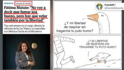 La consejera de Sanidad de Ayuso habla de la "libertad" de fumar: "Tenemos la peor derecha"