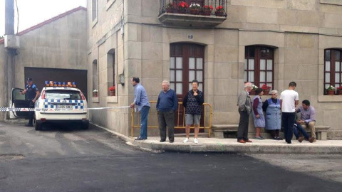 Un hombre ha matado a sus dos hijas menores de edad y ha intentado suicidarse hoy en Moraña (Pontevedra)./ EFE/SXENICK