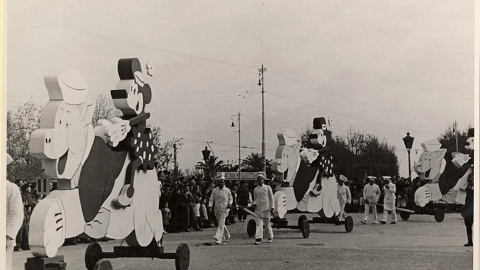 La cavalcada de la Festa de la Infantesa de 1937.