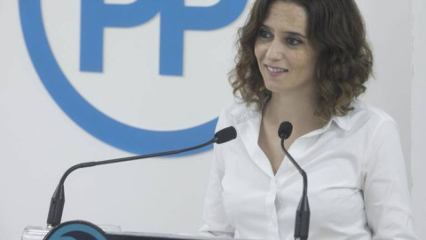 Isabel Díaz Ayuso, secretaria de Comunicación del PP. EUROPA PRESS/Archivo