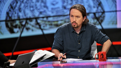 Pablo Iglesias durante la entrevista en La Sexta / Daniel Gago - Podemos