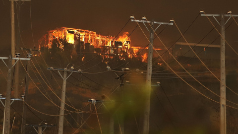 Incendios de Valparaíso (Chile) a 3 de febrero de 2024.