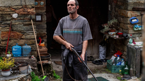 El actor Diego Anido, candidato al Goya al mejor actor de reparto, en 'As bestas'.