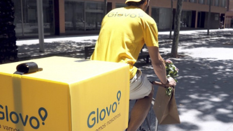 Repartidor de Glovo/EFE