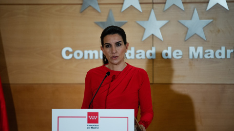 La portavoz de VOX en la Asamblea de Madrid, Rocío Monasterio.