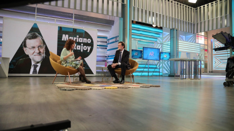 Mariano Rajoy en 'El programa de Ana Rosa'. TWITTER/@marianorajoy