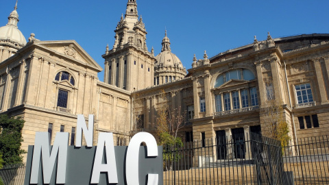 El Palacio Nacional, sede principal del MNAC