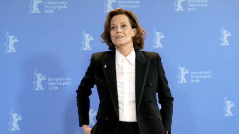 Sigourney Weaver en el Festival de Berlín.