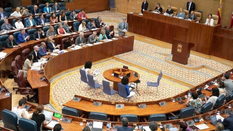 Un pleno de la Asamblea de Madrid.-EFE/ARCHIVO