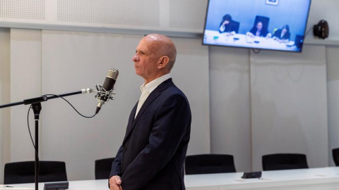 Hugo Carvajal, en la Audiencia hace unos días. EFE/Emilio Naranjo