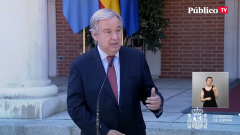 António Guterres sobre el Sáhara Occidental: "La dificultad es que planteamos trece nombres de enviado especial"