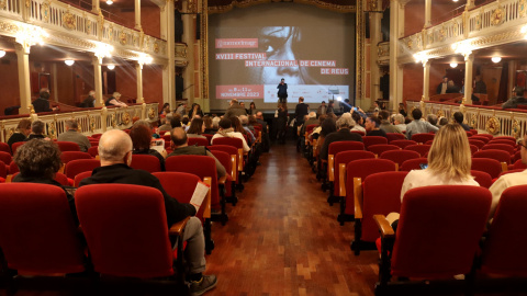 El públic del Teatre Bartrina, en una imatge d'arxiu