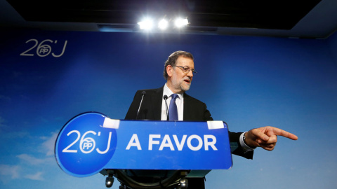 El candidato del Partido Popular, Mariano Rajoy. REUTERS