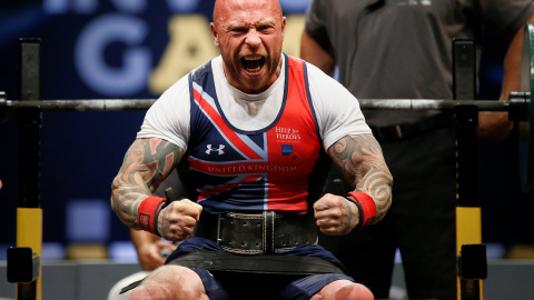 Michael Yule tras ganar el oro en los Juegos Invictos de Orlando, Florida, EEUU. REUTERS/Carlo Allegri