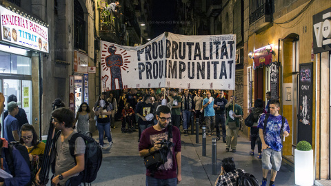 Manifestació del 2015 per reclamar justícia per a Juan Andrés Benítez. BRU AGUILÓ