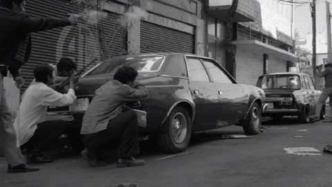 Un fotograma de 'Roma'. - NETFLIX