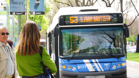 Autobús de la EMT | Ayuntamiento de Madrid.