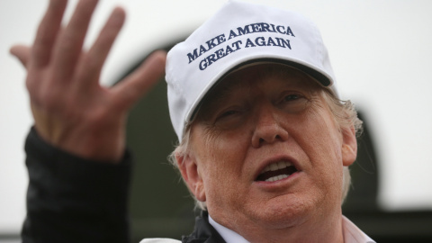 El presidente de Estados Unidos, Donald Trump, durante una visita a la frontera con México. / REUTERS - LEAH MILLIS