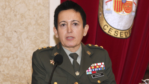 La coronel María Begoña Aramendía