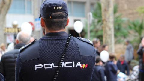 Un agente de Policía Nacional. EUROPA PRESS/Archivo