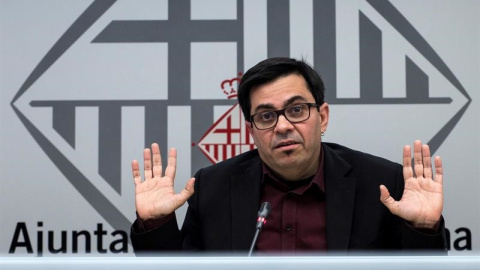 Gerardo Pisarello, primer tinent d'Alcaldia de l'Ajuntament de Barcelona. EFE / Quique Garcia