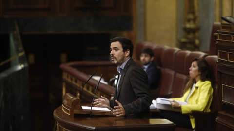 Alberto Garzón en el Congreso - Foto de archivo / EUROPA PRESS