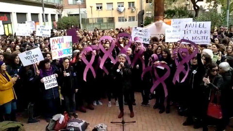 Mujeres periodistas se concentran en Barcelona