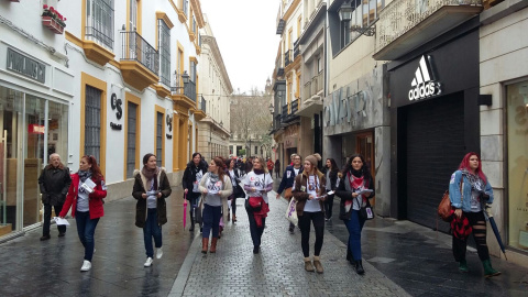 Huelga feminista en Sevilla.- D. C