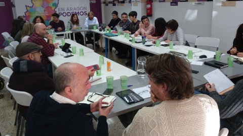 Reunión de las direcciones autonómicas de doce comunidades en Zaragoza / Podemos Zaragoza