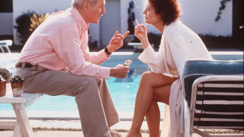 Paul Newman y Susan Sarandon, en un fotograma del la película 'Al caer el sol'