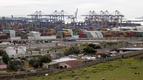 Vista del puerto ateniense del Pireo, el mayor de Grecia. REUTERS/Alkis Konstantinidis