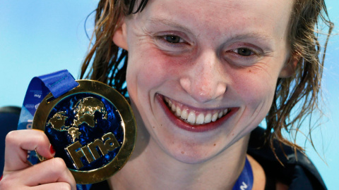 Katie Ledecky. /REUTERS