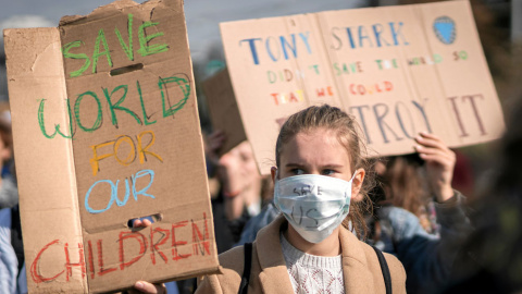 20-09-2019.- Protestas ecologistas en Katowice, Polonia. REUTERS