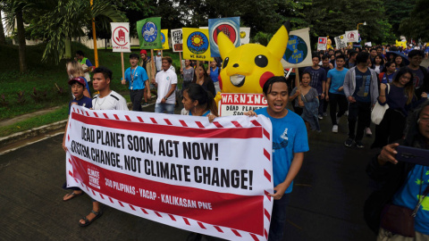 20-09-2019.- Protestas ecologistas en Manila, Filipinas. REUTERS/Peter Blaza