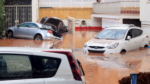 Una tromba de agua deja 90 litros por metro cuadrado en una hora en Castellón.